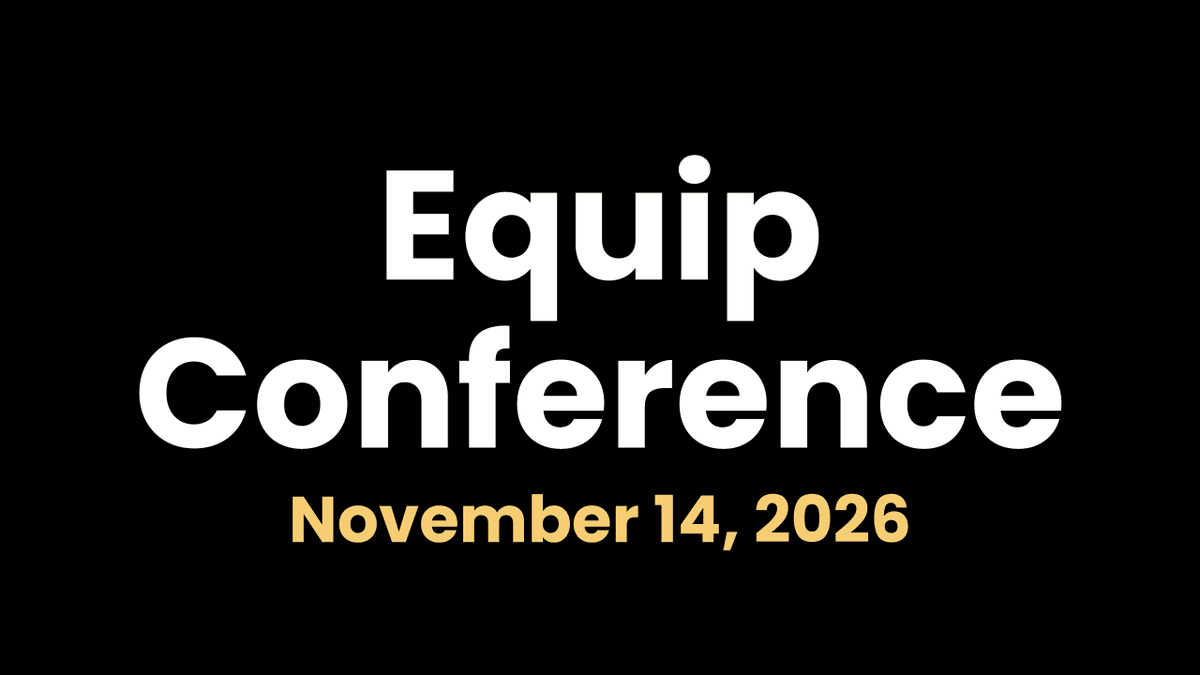 Equip Conference 2026
